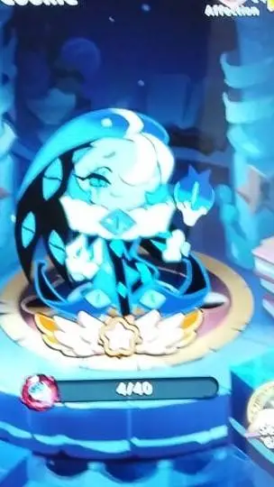 ai character: shadow milk cookie background