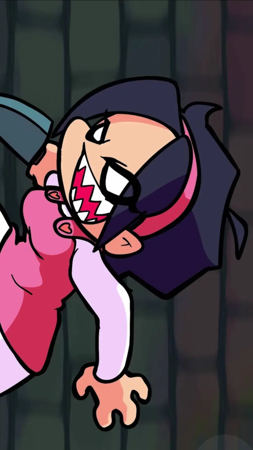 ai character: Nene x pico/u background