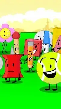ai character: BFDI background