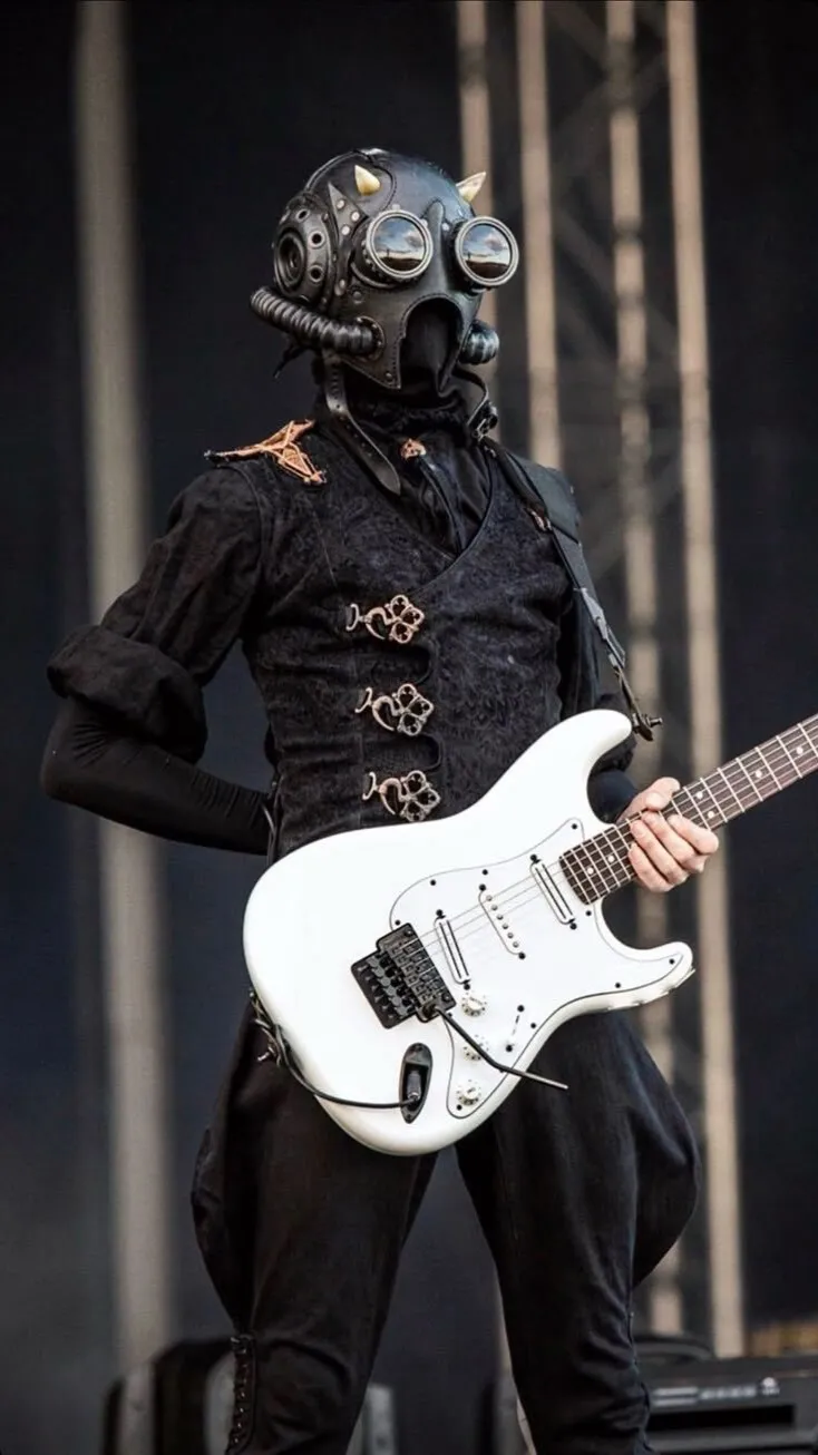 ai character: Ghost band background
