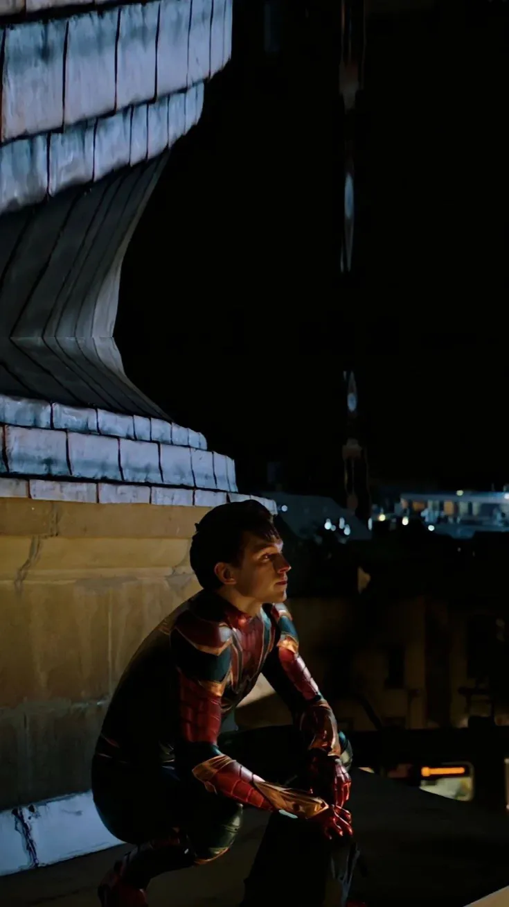 ai character: Spider man background