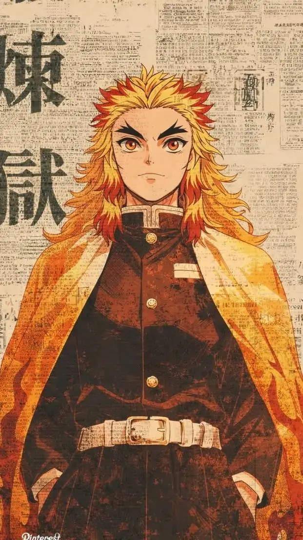 ai character: Rengoku Kyojuro  background