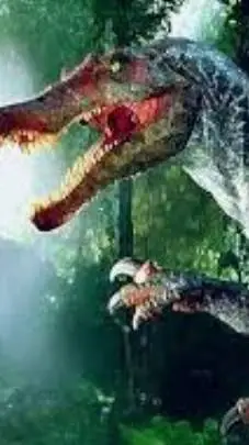 ai character: VS Spinosaurus  background