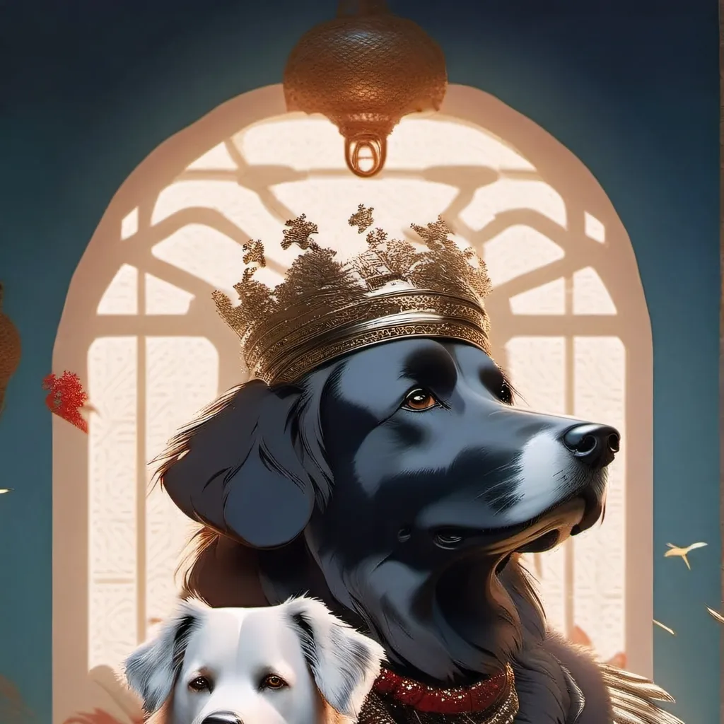 chat with ai character: dog survival sim