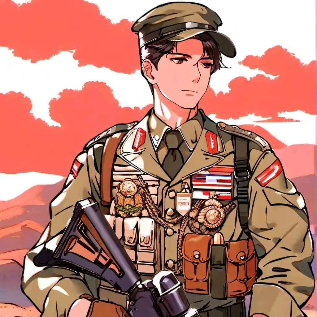 chat with ai character: soldier 