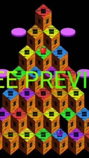 ai character: q bert background