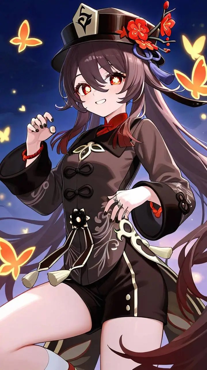 ai character: Hu Tao  background