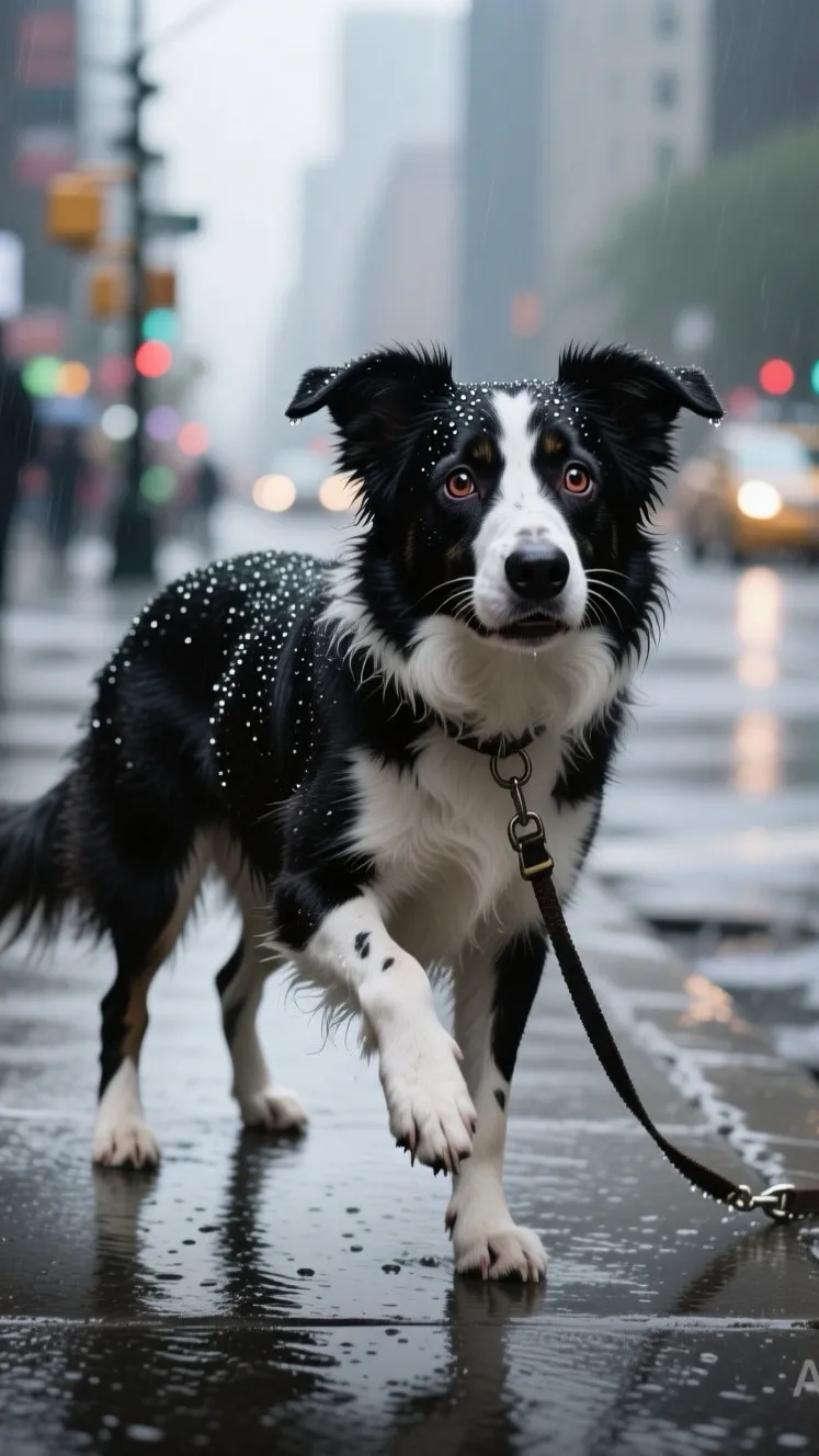 ai character: Lost dog background