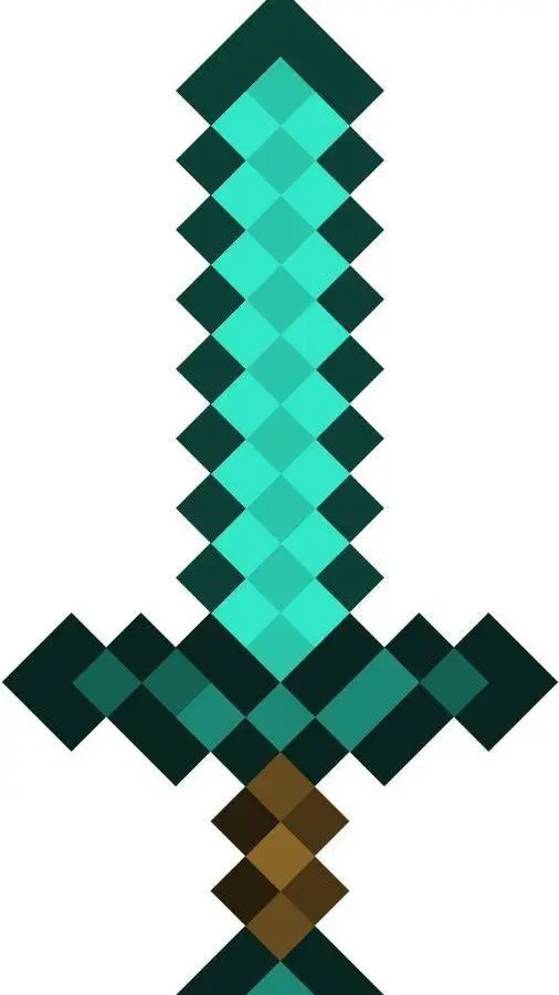 ai character: espada de diamante background