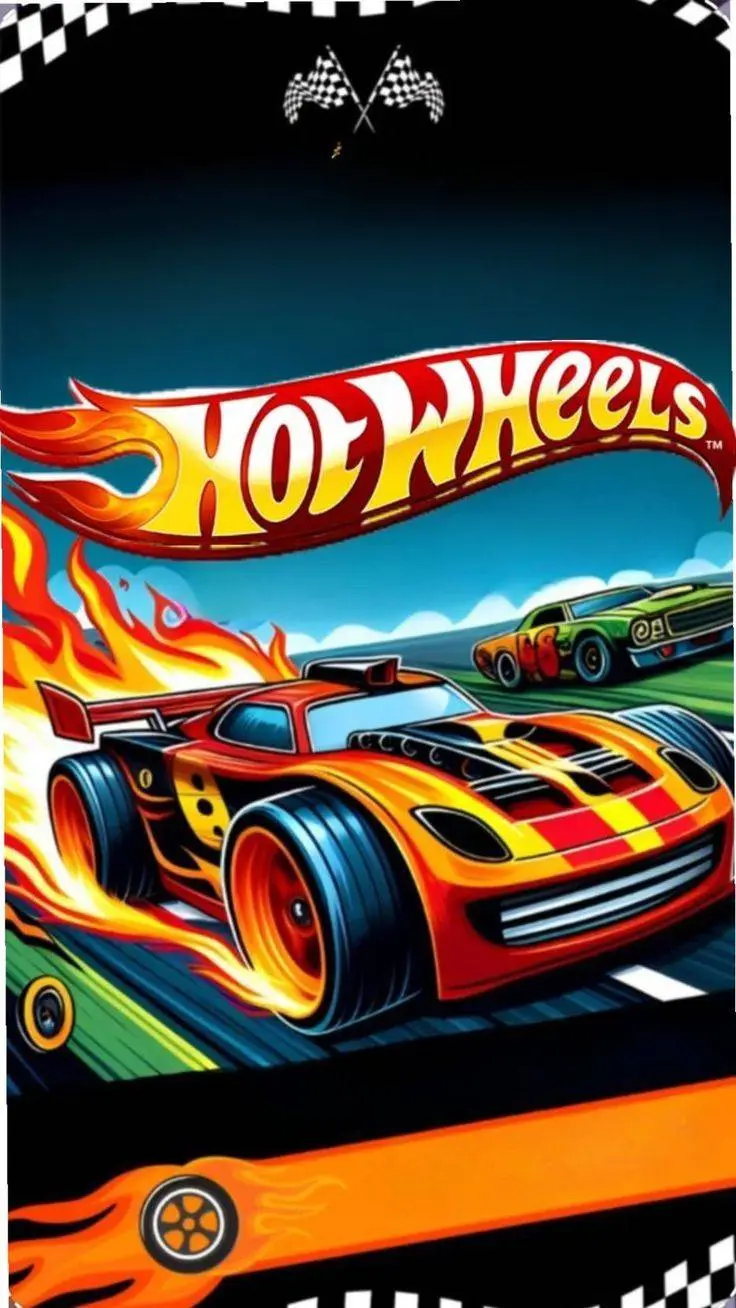 ai character: hot wheels 8 background