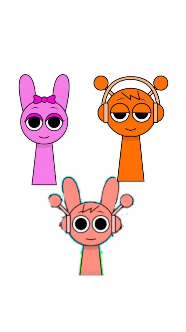 ai character: Pinki y oren background