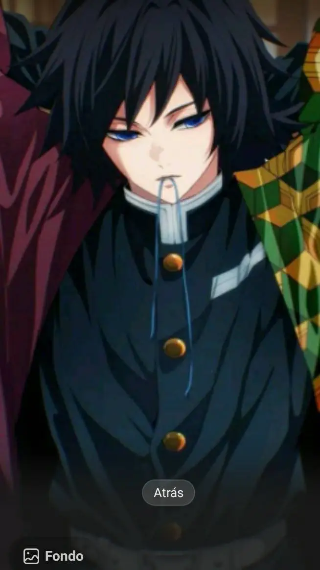 ai character: tomioka giyu (tu) background