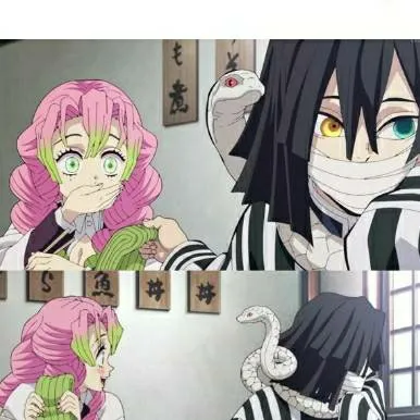 chat with ai character: iguro x mitsuri 