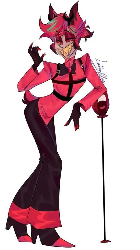 ai character: alastor XD background
