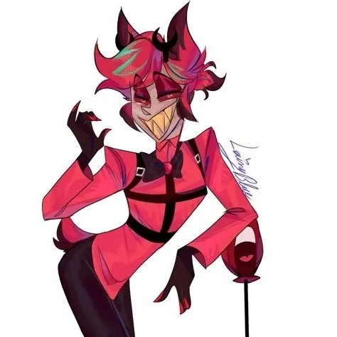 chat with ai character: alastor XD