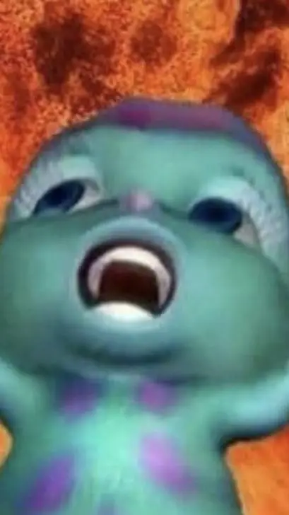 ai character: flamingo  background