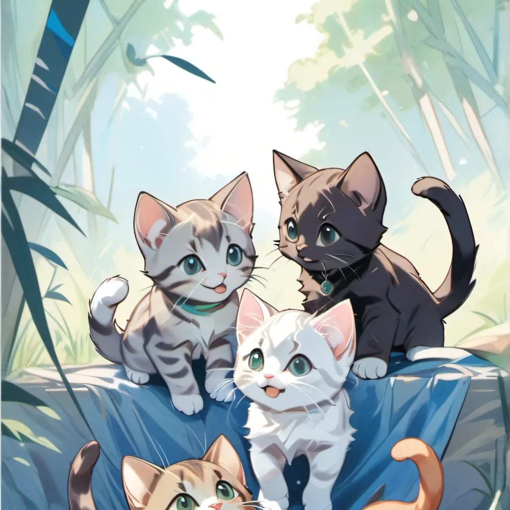 chat with ai character: tus 5 gatitos