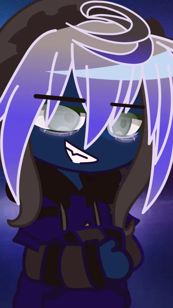 ai character: Midnight sky background