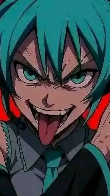 ai character: Miku background