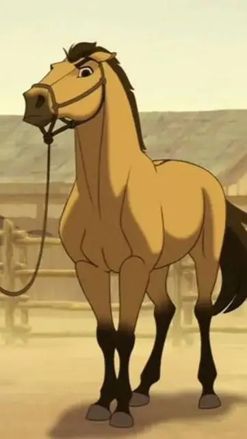 ai character: spirit. background