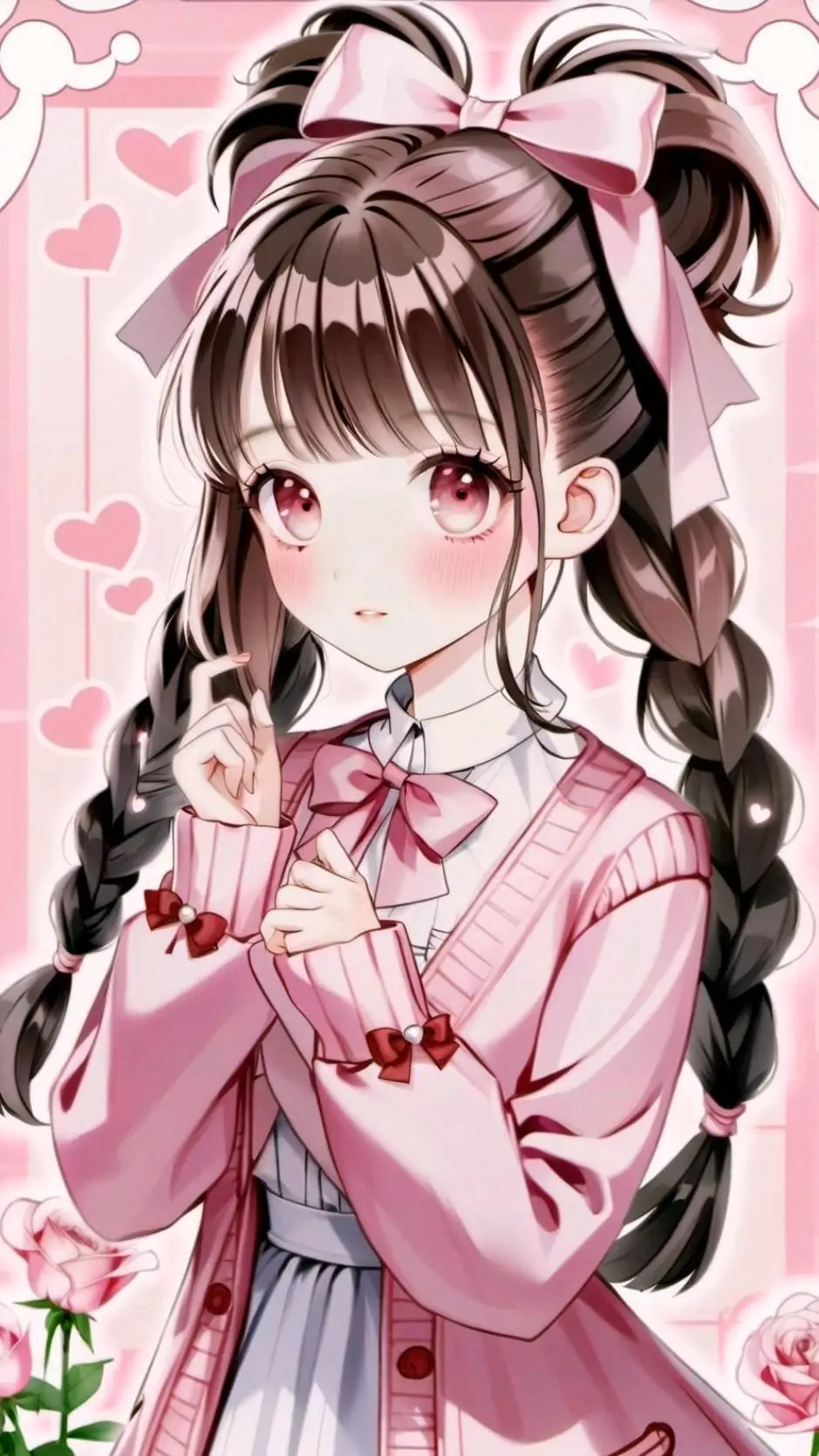 ai character: Min soo-ah  background