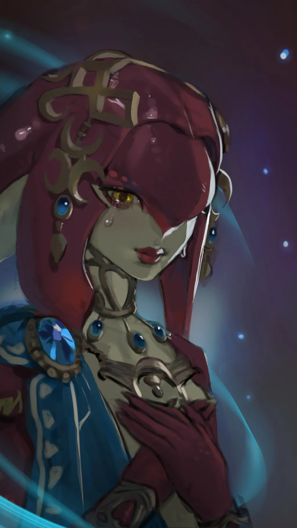 ai character: Mipha  background