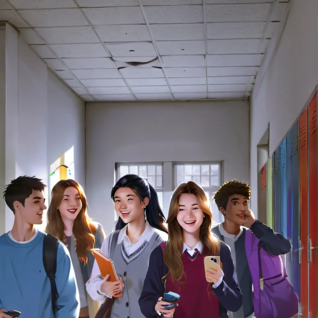 chat with ai character: New Student