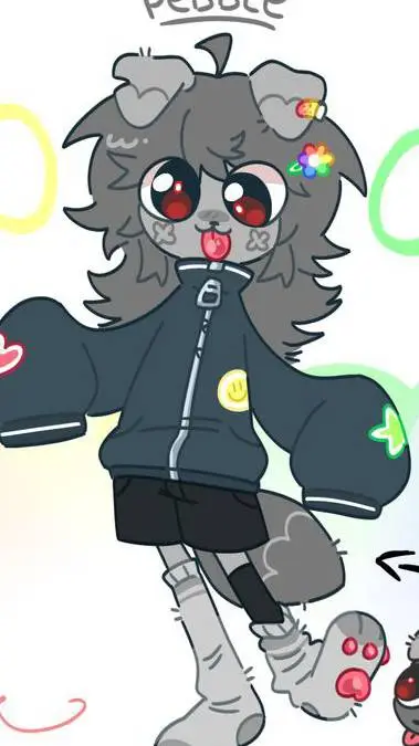 ai character: Pebble toon?!  background