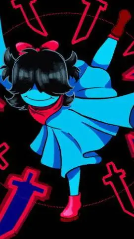 ai character: aqua background