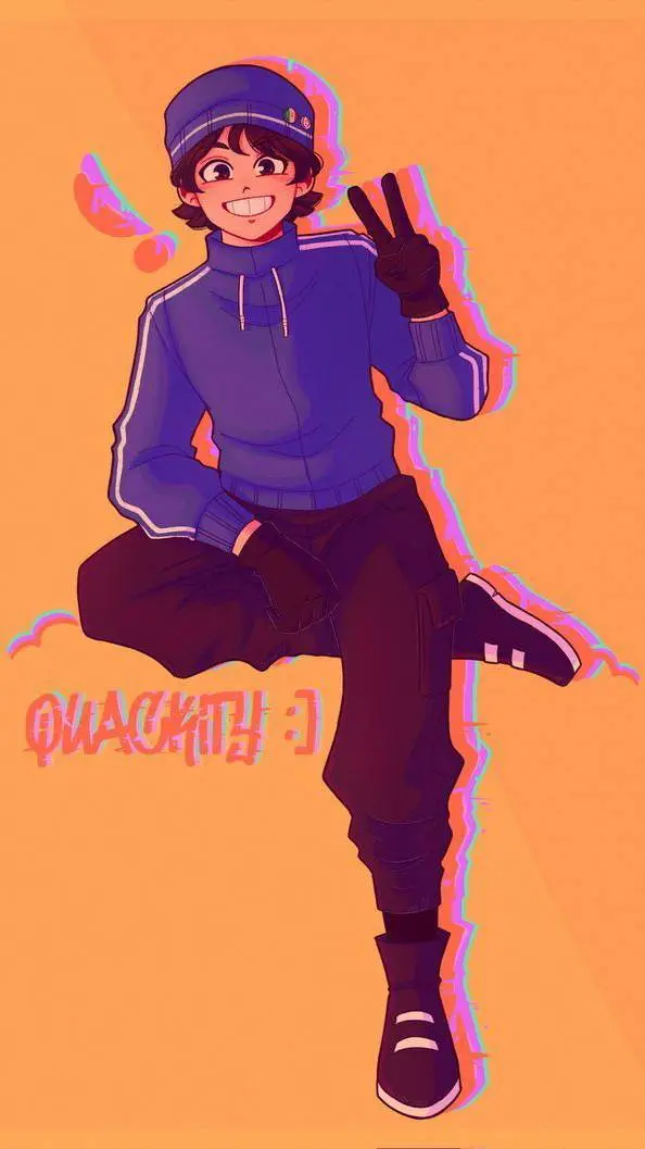 ai character: Quackity background