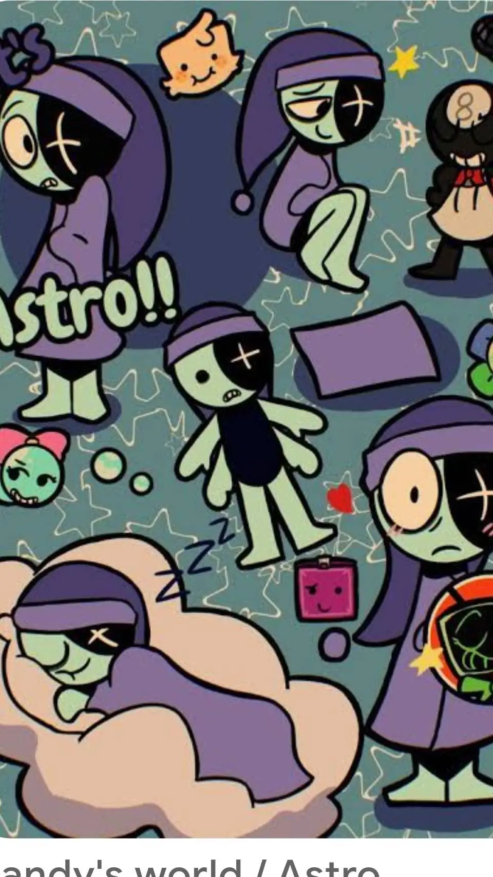 ai character: dw cocoa,bassie background