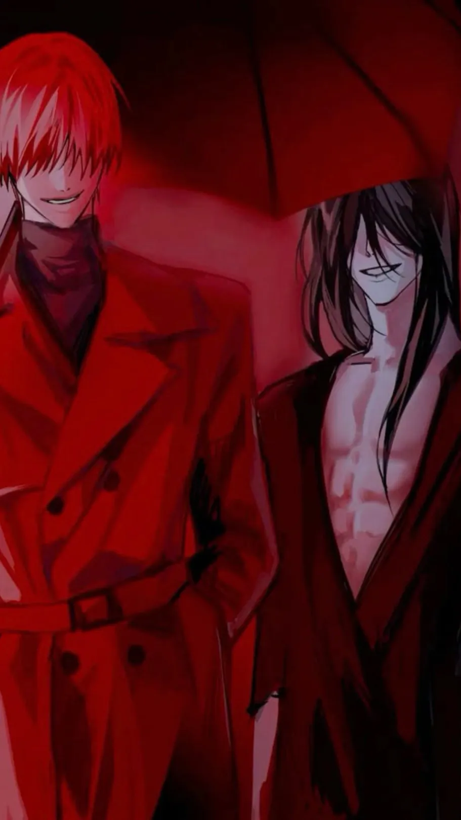 ai character: Homiciper PICK ME! background