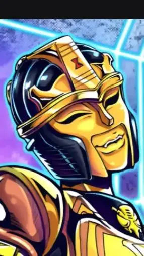 ai character: black arachnia background