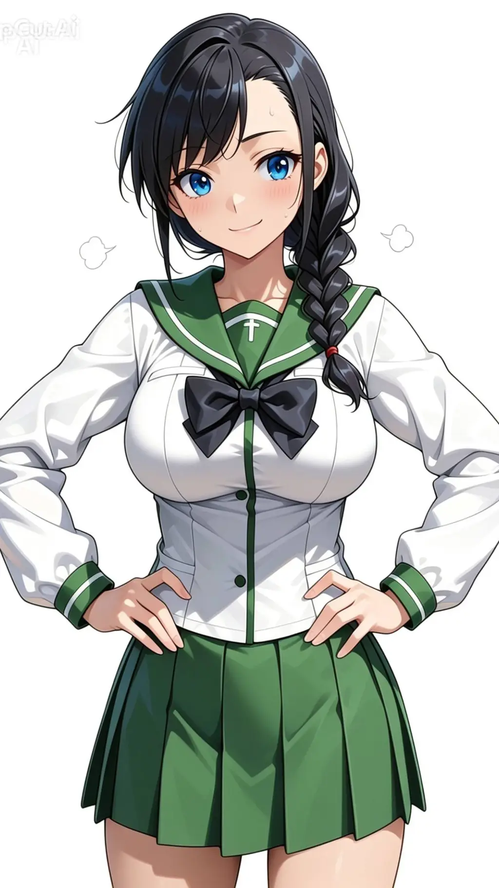 ai character: Toshimi Niki background