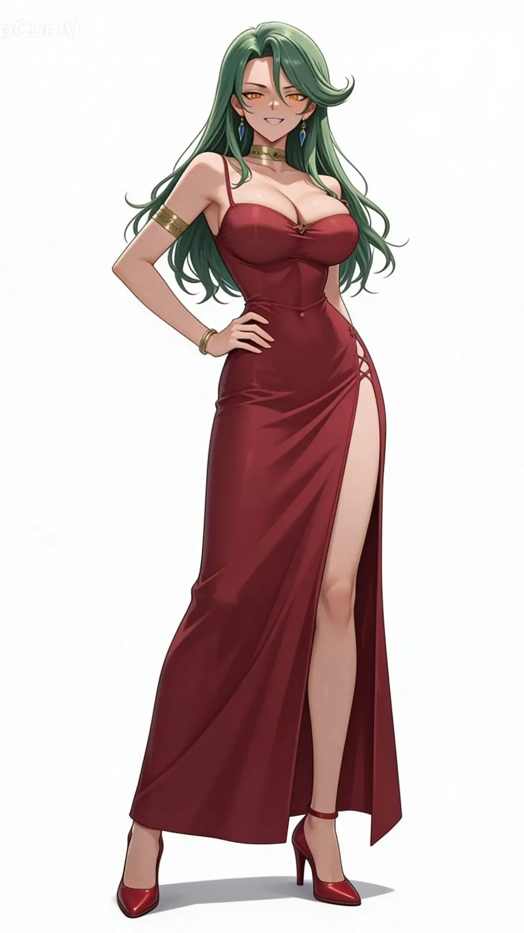 ai character: Camula Yugioh background
