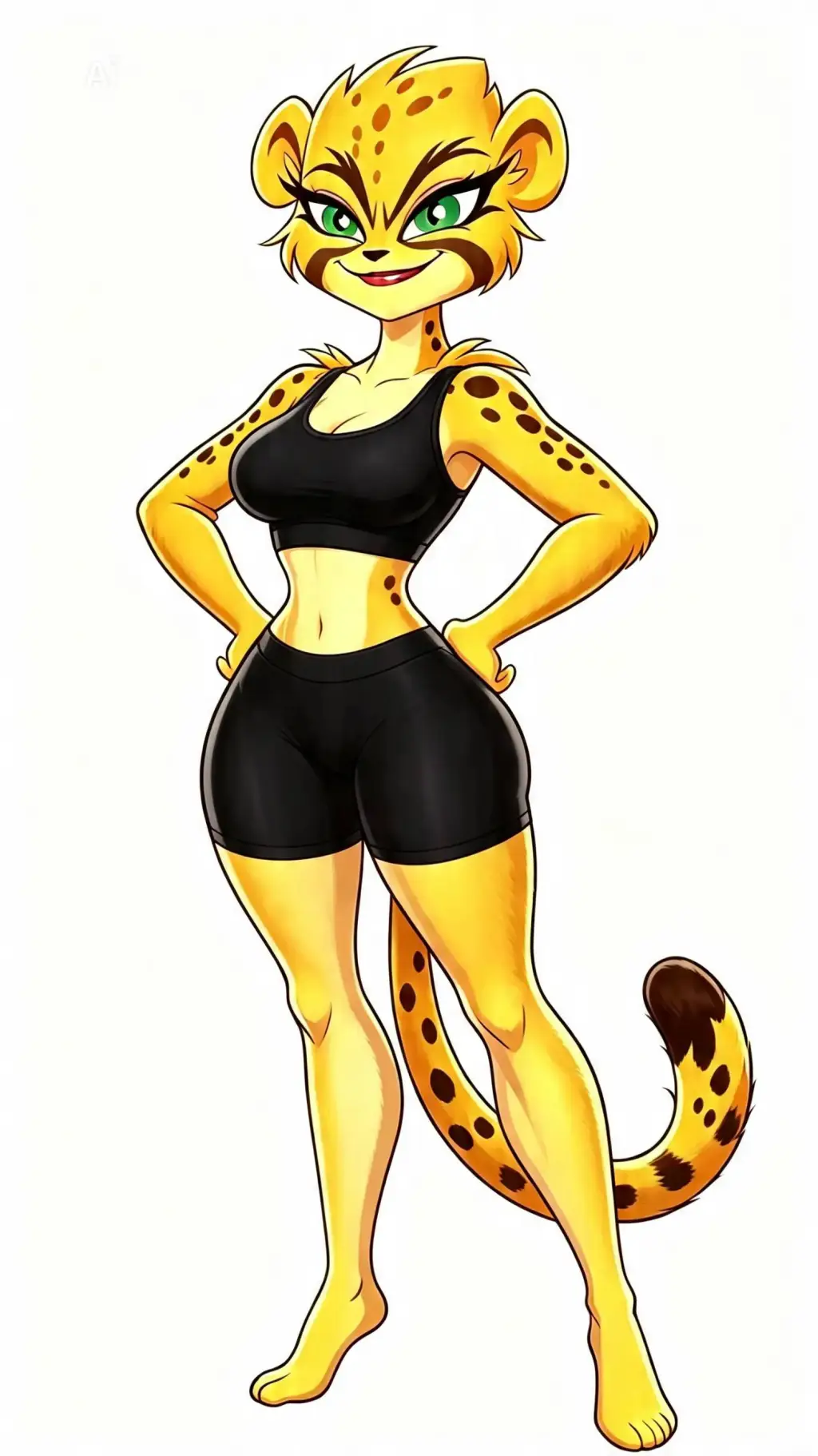 ai character: Cheetah background