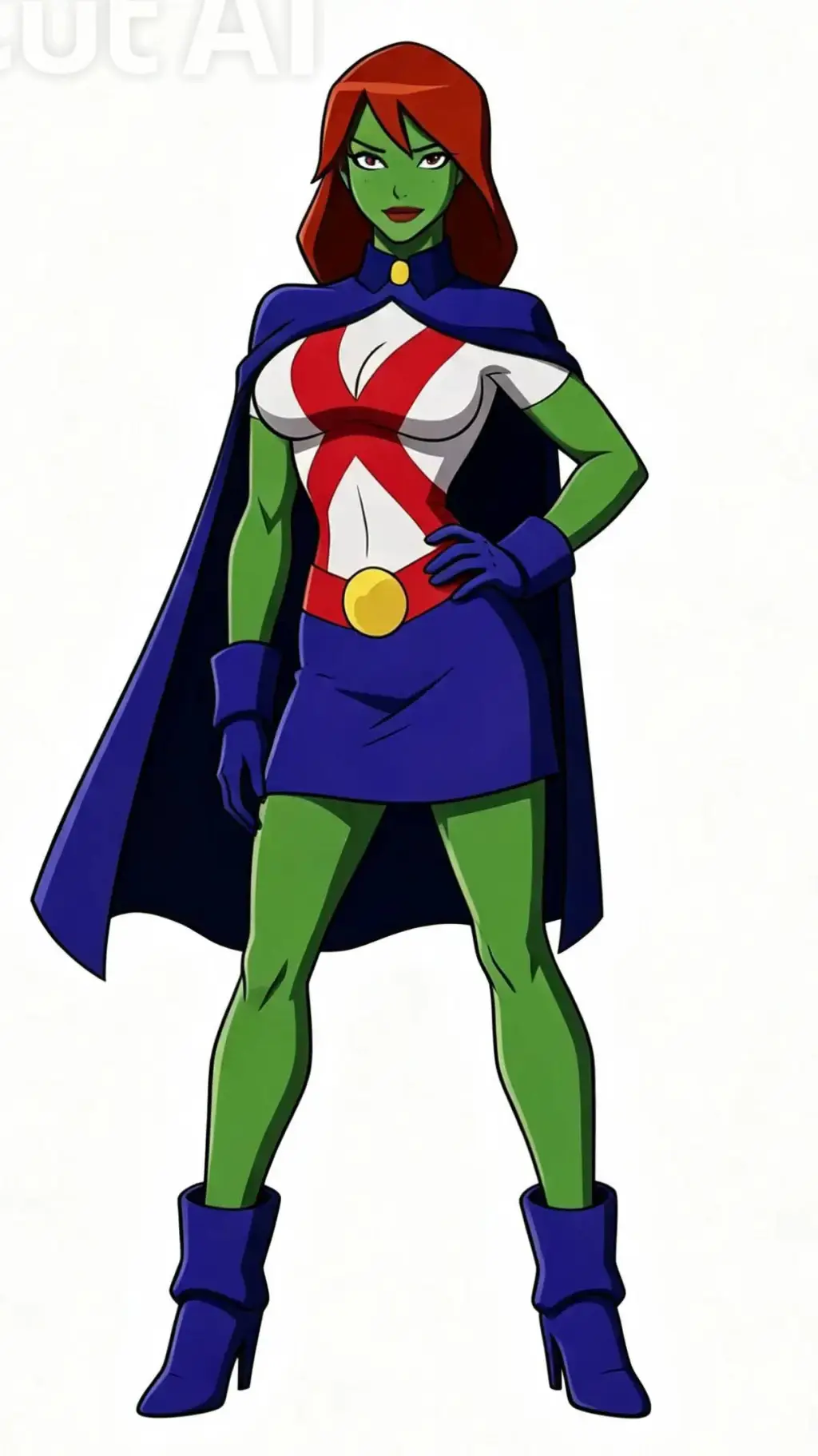 ai character: miss martian background