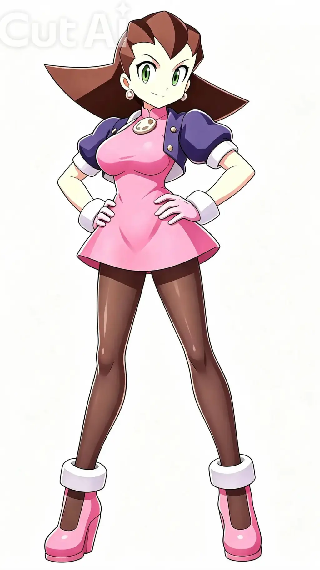 ai character: Tron Bonne background