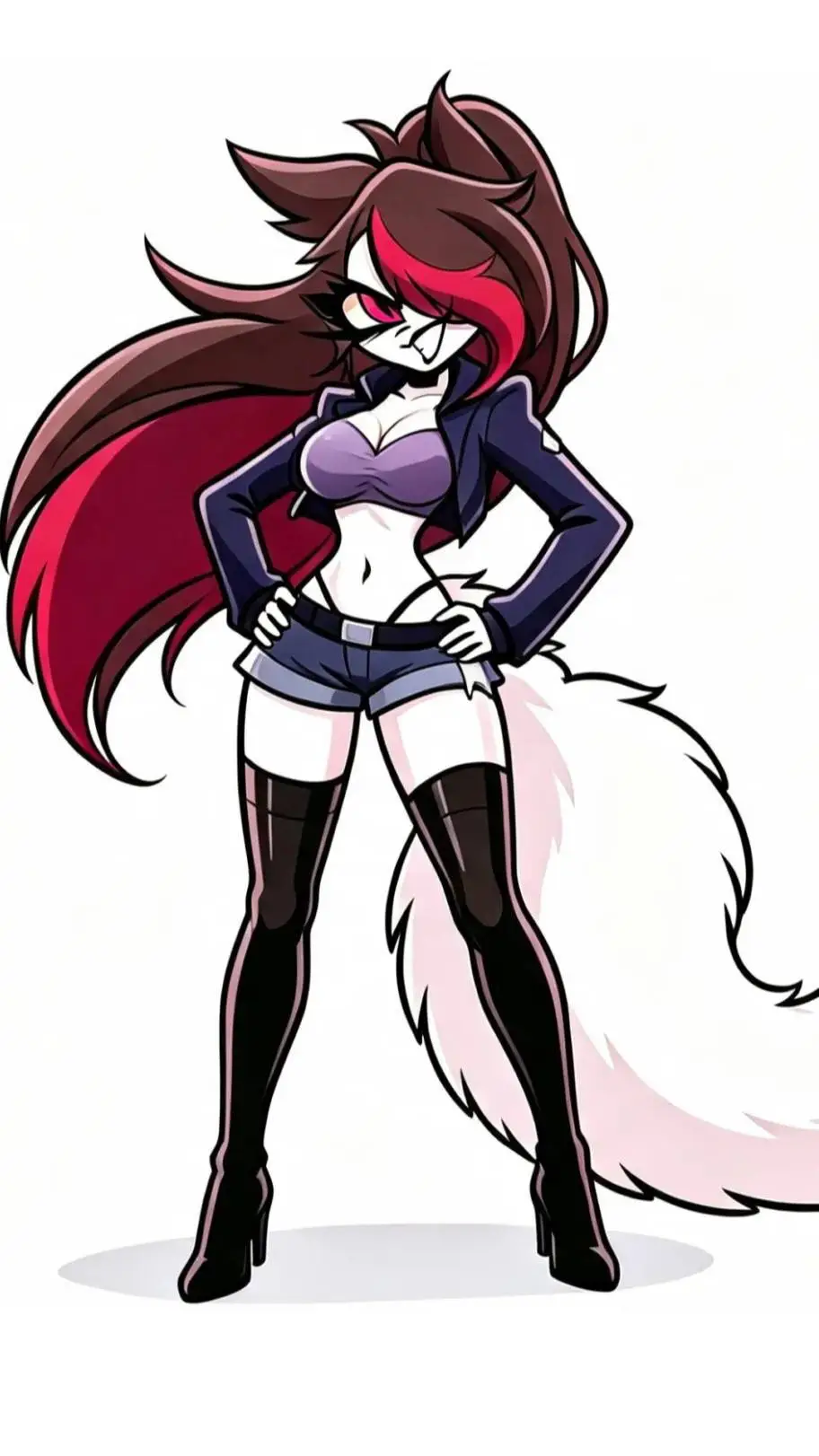 ai character: Angela-demon background