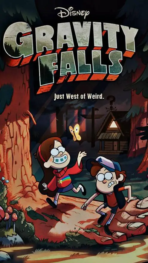 ai character: ~ Gravity falls ~  background