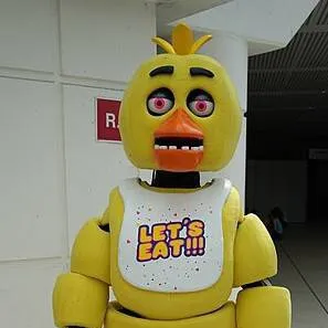 chat with ai character: chica de fnaf XD