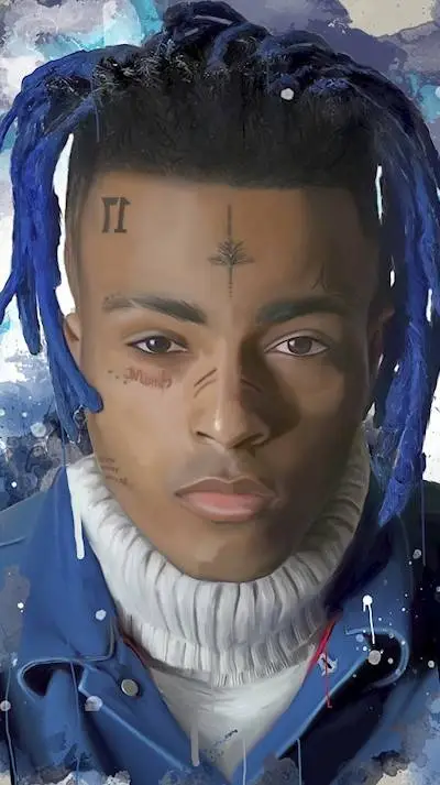 ai character: XXXTENTACION background
