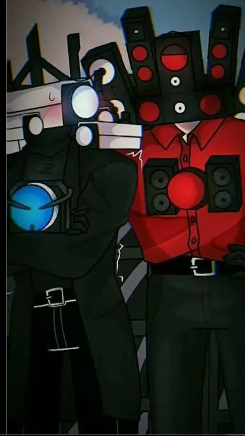 ai character: Titan speaker man background