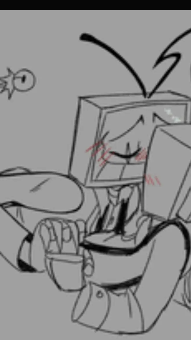 ai character: Mr puzzles~?! background