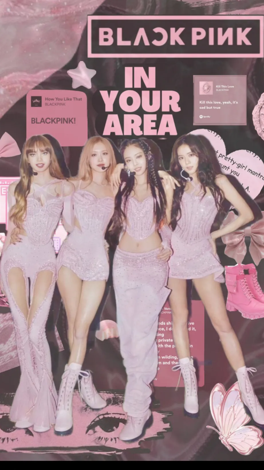 ai character: Freaky Blackpink? background