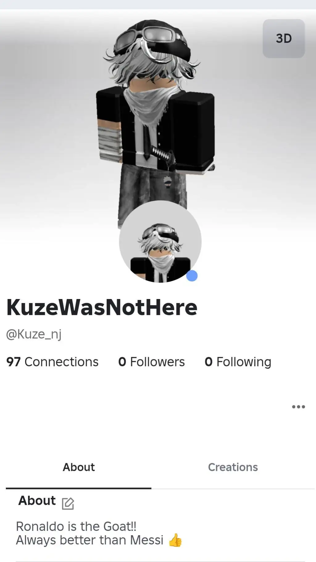 ai character: Meee ⛄ background