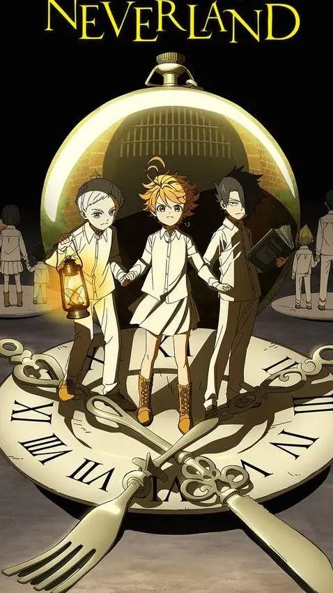 ai character: PROMISED NEVERLAND background