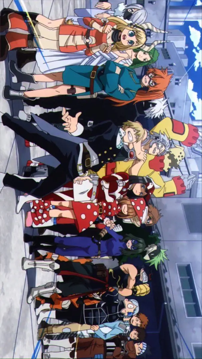 ai character: MHA CLASSE B 💥 background