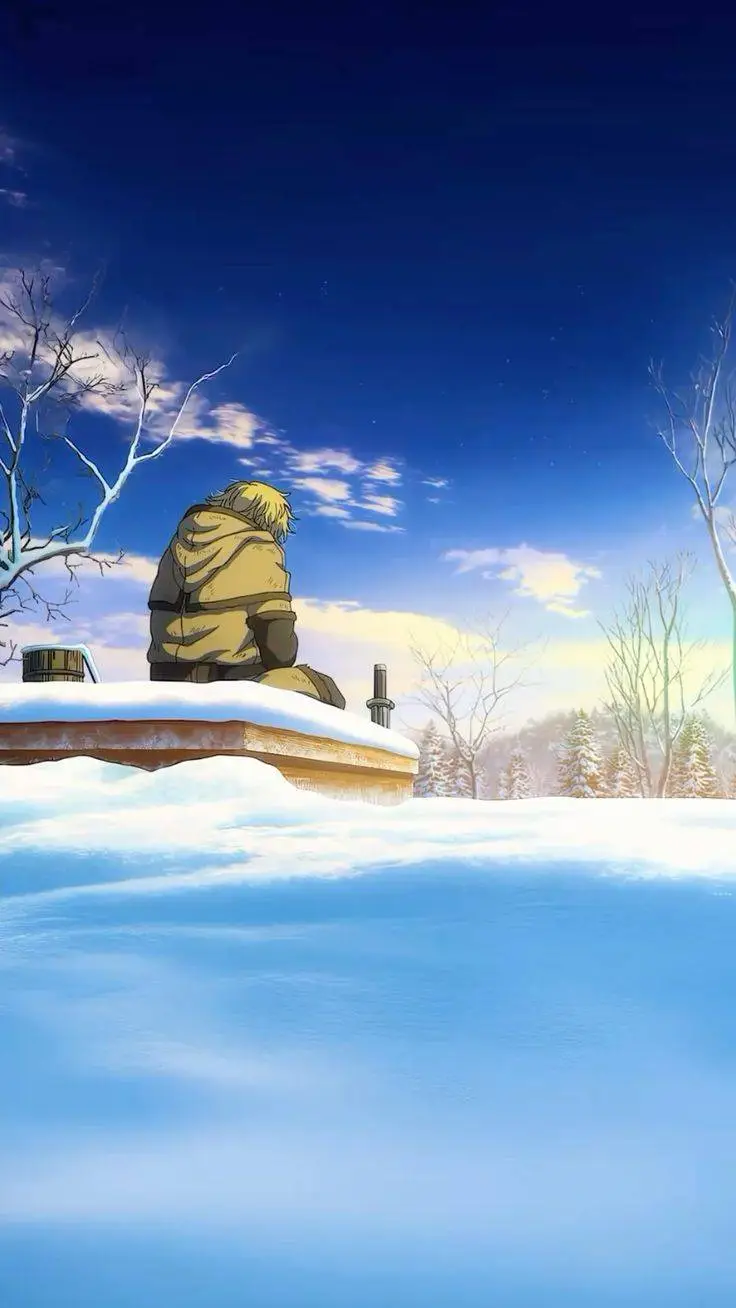 ai character: VINLAND SAGA 🌾🗡️ background