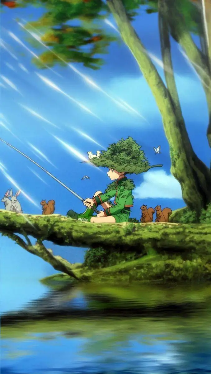 ai character: HXH SŒUR GON 🍀 background
